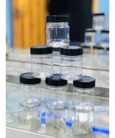 Spice Jar Set 6 Pcs Small 100ml Black | Khareedo