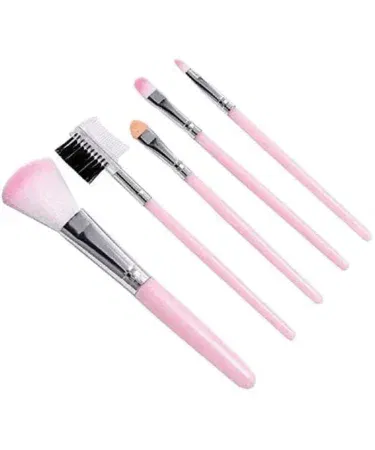 5 Pcs Soft Fluffy Makeup Brushes Kit for Foundation, Powder, Blush, Concealer, Eye Shadow for Women in Pakistan
