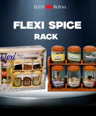 Masala Box Spice Rack Set 6 Jars | Khareedo