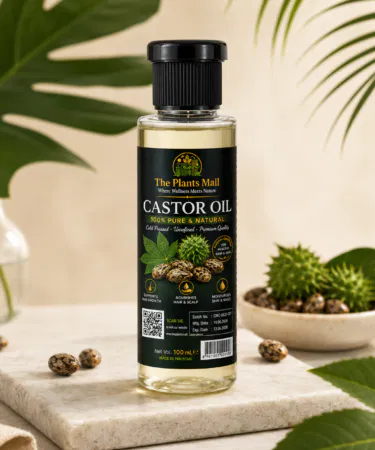 100% Pure Cold Pressed Castor Oil 100ml for Hair Growth and Skin Care in Pakistan