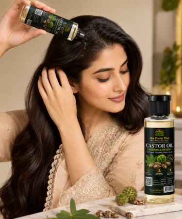 100% Pure Cold Pressed Castor Oil 100ml for Hair Growth and Skin Care in Pakistan