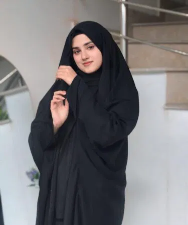 Premium Nida Abaya - Irani Style Open Front Chadar | Khareedo