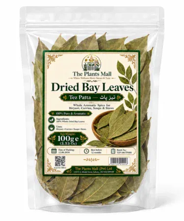 Premium Dry Bay Leaves (Tez Patta) 50g for Biryani, Pulao, Curries & Stews