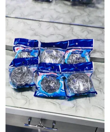 Steel Wool Pack of 6 (Large) Stainless Steel | Khareedo