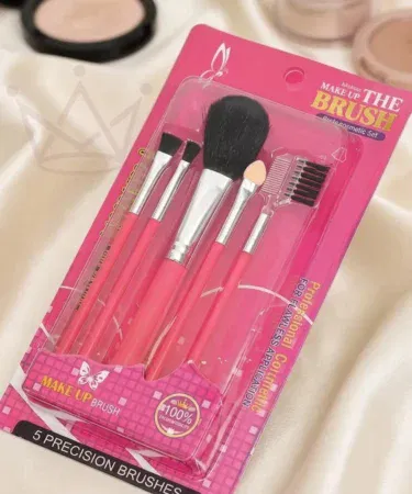 5 Pcs Soft Fluffy Makeup Brushes Kit for Foundation, Powder, Blush, Concealer, Eye Shadow for Women in Pakistan