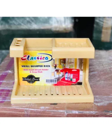Shampoo Rack, Toothpaste Holder, Soap Stand | Khareedo
