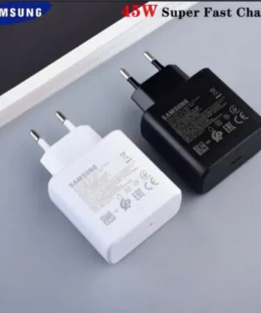 Samsung 45W Super Fast Charger Type C Adapter for Galaxy Series sold in Pakistan