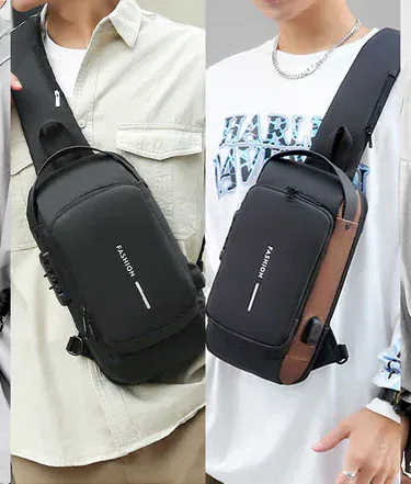 SecureLock anti-theft travel backpack with USB charging port, durable, spacious, comfortable, stylish, sold in Pakistan