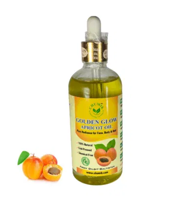 Beauty Glow Apricot Oil for anti-aging and deep skin hydration, available in 50ml and 100ml sizes in Pakistan.