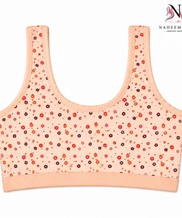 Naheem Wear teen girls skin color soft cotton blend sleeveless stretchable free size inner blouse for sale in Pakistan