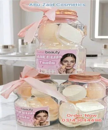 18 Pcs Professional Makeup Puffs and Sponge Set for Women by Sweet Beauty, good quality, Pakistan