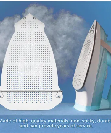 Heat resistant iron cover protector cloth for clothes, protects silk and garments from burns