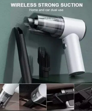 3-in-1 rechargeable vacuum cleaner for floors, furniture, and tight spaces in Pakistan