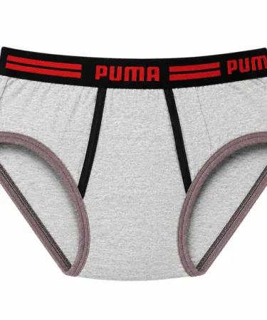Pack of 2 men's cotton briefs with premium elastic waistband, soft and breathable for daily wear in Pakistan