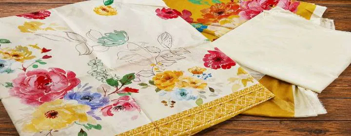 MJ Platinum Summer Prints V-13 premium lawn collection with digital print front, back, sleeves, and dupatta, sold in Pakistan.