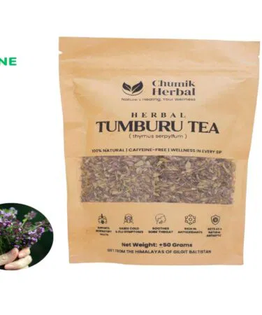 Tumburu Herbal Tea for Immunity Boost, Cold, Cough & Flu Relief from Gilgit Baltistan