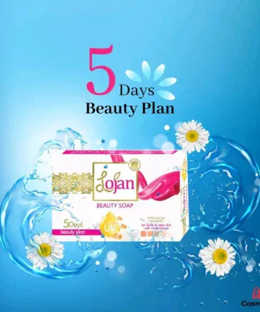 Lojan Beauty Soap for fairer and clearer skin with multivitamins and UV protection sold in Pakistan