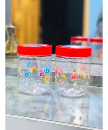 Spice Jars - Masala Storage Jar Set (4pcs, 500ml) | Khareedo