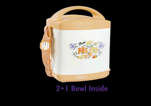 Small 2+1 Bowl Lunch Box | Khareedo