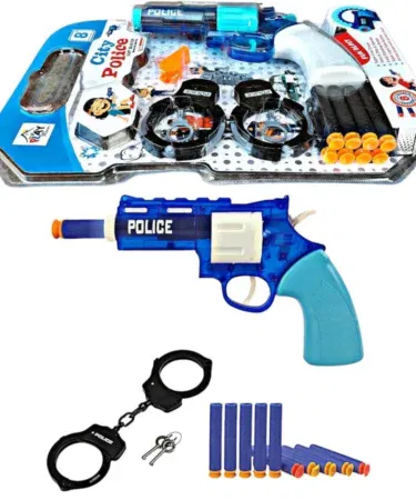 Cutie Soldier Police Toy Gun Play Set | Khareedo