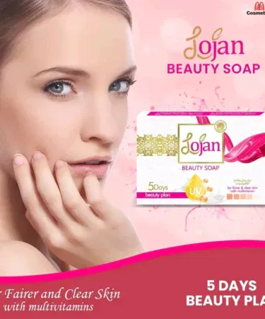 Lojan Beauty Soap for fairer and clearer skin with multivitamins and UV protection sold in Pakistan