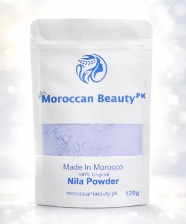 Original Moroccan Blue Nila Powder - 120g | Khareedo