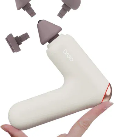 Lucky 7 massage gun with heat for deep tissue percussion and pain relief, sold in Pakistan.