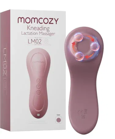 Rolling Lactation Massager with Heat 3 in 1 Breast Massage Tool for Breastfeeding Support Milk Flow Care & Comfort sold in Pakistan