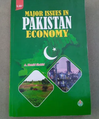 Book 'Major Issues In Pakistan Economy' by A. Hamid Shahid, detailing economic challenges in Pakistan.