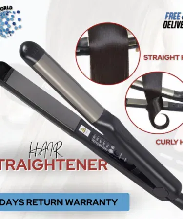 D.Norman 3-in-1 Hair Straightener Brush | Khareedo