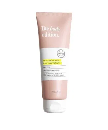 Oriflame The Body Edition Anti-Stretch Mark Body Concentrate with cica 125ml original product Pakistan