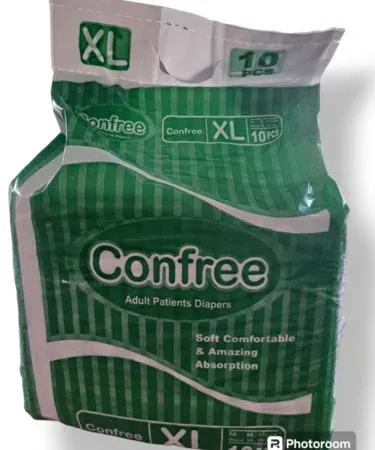 Confree Adults Patients Diapers XL 10 Pcs | Khareedo