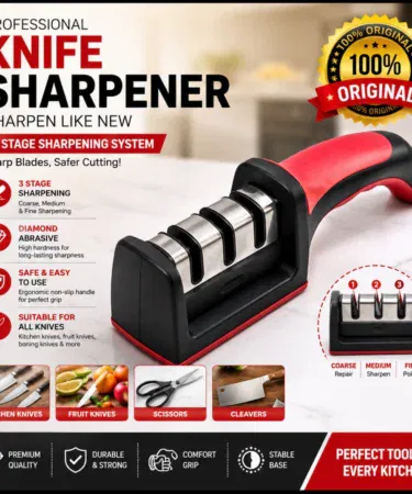 3 Stage Knife Sharpener | Khareedo