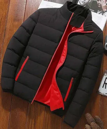 Winter men's casual fashion zipper top jacket, perfect for Pakistan's cool weather.