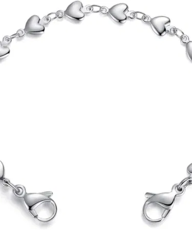 Heart Link Medical Alert Bracelet for Women | Khareedo
