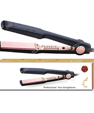 2 in 1 electric hair straightener curler heating styling comb for women Model 909