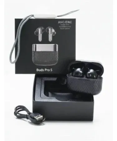 Buds Pro 5 Wireless Earbuds with ANC & ENC, premium sound, clear calls, long battery life