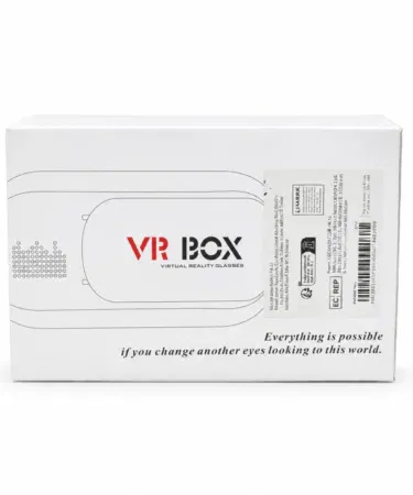 VR BOX 3D Virtual Reality Glasses Headset for Android & iPhone, adjustable lens, 4.7-6.7 inch smartphones