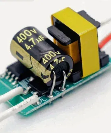 High-quality LED driver module 7W-25W for SMD bulb repair, AC175-265V, available in Pakistan