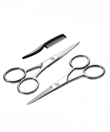 Premium Moustache Scissor 4" Stainless Steel | Khareedo