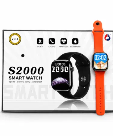 S2000 Smart Watch 7 Straps | Bluetooth Calling | Khareedo