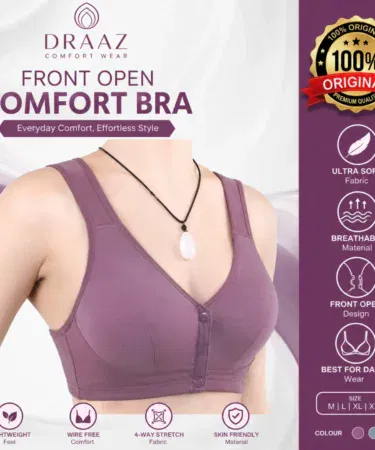 Women Front Open Comfort Bra | Khareedo