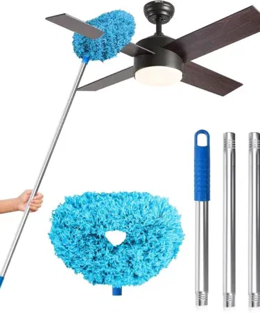 Ceiling Fan Duster with Extension Pole | Khareedo