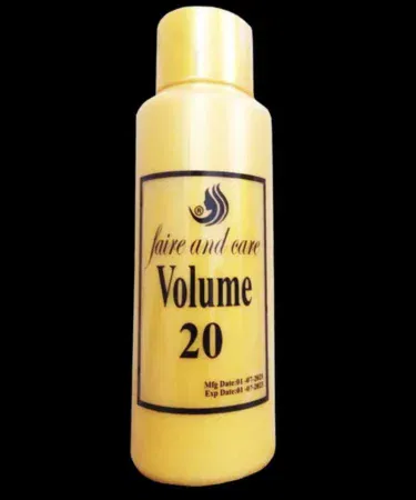 Fair and Care Gold Volume 20, 6% solution for all skin types, no side effects, sold in Pakistan
