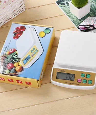10kg Imported Digital Kitchen Scale SF400A LCD Precision Multiple Modes for Weighing Scales in Pakistan