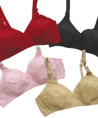 Pack of 2 Soft Cotton Bras for Women & Girls | Khareedo