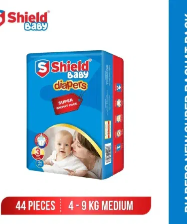 Shield Baby Diapers Economy Pack Size 3 Medium | Khareedo