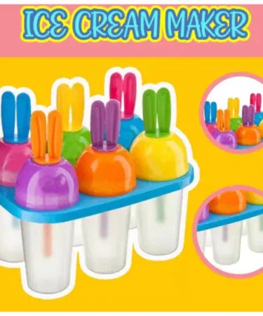 6 Pcs Ice Cream Maker Molds Set Kulfi Maker | Khareedo