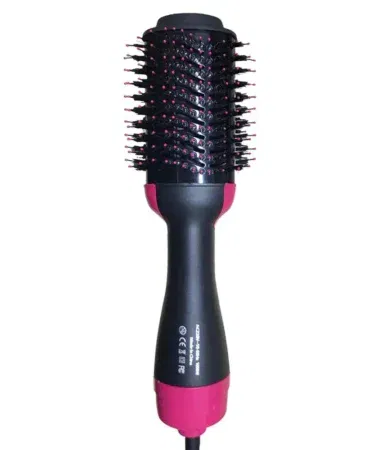 3 in 1 hair dryer, straightener, and curler for ladies and girls, hot air brush comb for all hair types