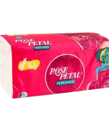 Perfumed Tissue Roses Petal Soft Pack 550 Sheets (3 Pack) | Khareedo